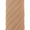 Casa Padrino Barock Säule Terracotta 40 x 40 x H. 120 cm - Handgefertigte Keramik Deko Säule - Barock Garten Terrassen Deko