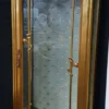 Casa Padrino Barock Vitrine Gold - Barock Vitrinenschrank mit Glastür und Schublade - Barock Wohnzimmer Möbel - Edel & Prunkvoll