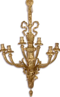 Casa Padrino Barock Wandkerzenhalter Gold 48 x 21 x H. 68 cm - Edel & Prunkvoll