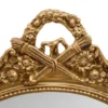 Casa Padrino Barock Wandspiegel Gold 115 x H. 207 cm - Barockstil Spiegel Antik Stil Möbel