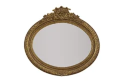 Casa Padrino Barock Wandspiegel 100 x H. 70 cm - Luxus Spiegel
