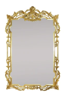 Casa Padrino Barock Wandspiegel Prunkvoller Spiegel im Antik Stil Gold 70 x 110 cm