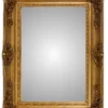 Casa Padrino Barock Wandspiegel Prunkvoll Gold Höhe 130 cm, Breite 96 cm - Massiv & Edel