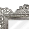 Casa Padrino Barock Wandspiegel Silber 190 x H. 155 cm - Wohnzimmer Spiegel im Barockstil