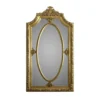Casa Padrino Barock Wandspiegel in Gold 115 x H. 215 cm - Luxuriöser Spiegel im Antik Stil