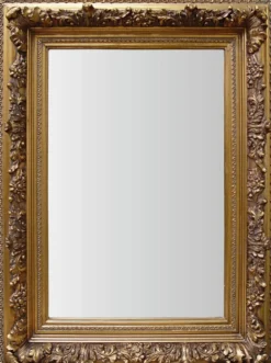 Casa Padrino Barock Wandspiegel Gold H 180 x B 60 cm - Edel & Prunkvoll - Vintagelook - Antik Stil Spiegel Prunkspiegel
