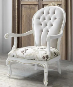 Casa Padrino Barock Wohnzimmer Set Hellgrün / Hellgrau / Weiß / Gold - 2 Sofas & 2 Sessel & 1 Couchtisch - Wohnzimmer Möbel im Barockstil