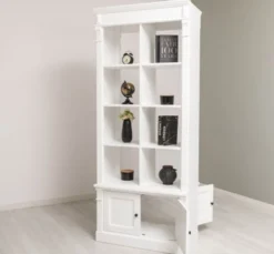 Casa Padrino Bücherregal im Landhausstil, 90 x 53 x 220 cm