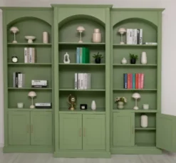 Casa Padrino Bücherregal im Landhausstil, 102 x 30 x 250 cm