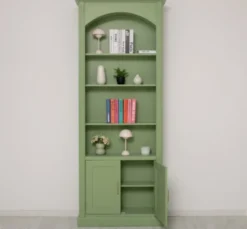 Casa Padrino Bücherregal im Landhausstil, 102 x 30 x 250 cm