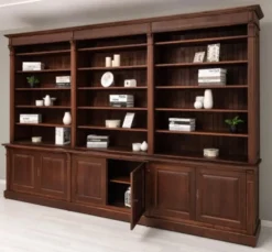 Casa Padrino Bücherregal im Landhausstil, 357 x 48 x 237 cm