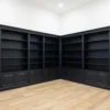 Casa Padrino Bücherwand im Landhausstil, 330 x 40 x 230 cm