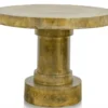 Casa Padrino Beistelltisch Antik Gold 60 x H. 45 cm - Wohnzimmertisch