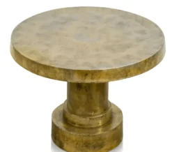 Casa Padrino Beistelltisch Antik Gold 60 x H. 45 cm - Wohnzimmertisch