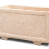 Casa Padrino Beton Blumenkübel Rosa 82 x 42 x H. 44 cm - Rechteckiger Beton Pflanzkübel