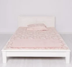 Casa Padrino Bett im Landhausstil, 140 x 200 x 82 cm