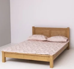 Casa Padrino Bett im Landhausstil, 140 x 200 x 82 cm