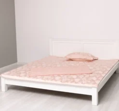 Casa Padrino Bett im Landhausstil, 140 x 200 x 82 cm