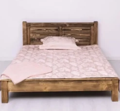 Casa Padrino Bett im Landhausstil, 140 x 200 x 82 cm