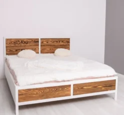 Casa Padrino Bett im Landhausstil, 140 x 200 x 110 cm