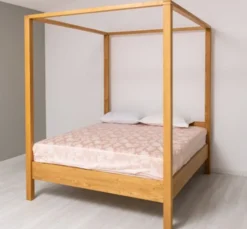 Casa Padrino Bett im Landhausstil, 180 x 200 x 214 cm