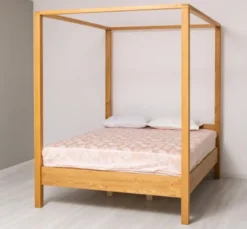 Casa Padrino Bett im Landhausstil, 180 x 200 x 214 cm