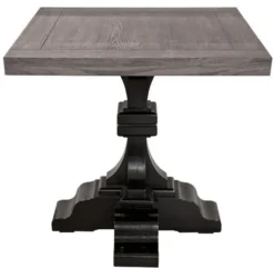 Casa Padrino Bistrotisch Massivholz 80 x 80 x H 78 cm - Cafe Tisch Gastronomie Restaurant