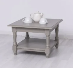 Casa Padrino Couchtisch im Landhausstil, 65 x 65 x 45 cm