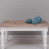 Casa Padrino Couchtisch im Landhausstil, 90 x 65 x 45 cm