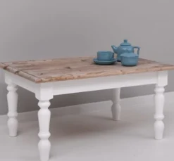 Casa Padrino Couchtisch im Landhausstil, 90 x 65 x 45 cm
