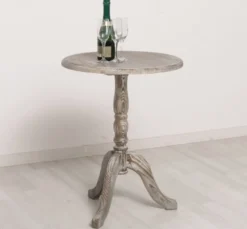 Casa Padrino Couchtisch im Landhausstil Sandkiefer, 60 x 60 x 78 cm