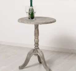 Casa Padrino Couchtisch im Landhausstil Sandkiefer, 60 x 60 x 78 cm