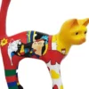 Casa Padrino Dekofigur Katze Mehrfarbig H. 110 cm - Wetterbeständige Deko Skulptur - Wohnzimmer Deko - Garten Deko - Deko Tierfigur