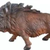 Casa Padrino Dekofigur Wildschwein 60 x H. 45 cm - Deko Skulptur