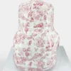 Casa Padrino Deko Skulptur Panda Bär Weiß / Rosa H. 90 cm - Deko Figur