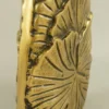Casa Padrino Deko Vase Bronze H. 27 cm - Aluminium Blumenvase - Deko Accessoires