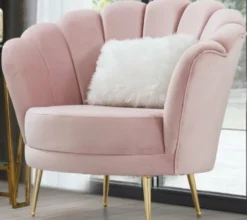 Casa Padrino Designer Art Deco Wohnzimmer Set Creme / Rosa / Gold - 2 Sofas & 2 Sessel - Wohnzimmer Möbel - Art Deco Möbel