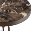 Casa Padrino Designer Beistelltisch 50 x H. 58 cm - Luxus Hotel Tisch