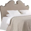 Casa Padrino Designer Bett-Kopfteil Beige 200 x H. 144 cm - Luxus Qualität