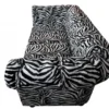 Casa Padrino Designer Chesterfield Sofa Zebra - Designer Wohnzimmer Möbel