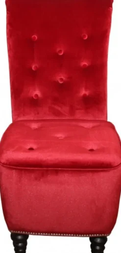 Casa Padrino Designer Chesterfield Esszimmer Stuhl Bordeaux Rot / Braun Barock