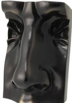 Casa Padrino Designer Deko Objekt Gesicht Antik Bronze 15 x 12 x H. 23 cm - Luxus Kollektion