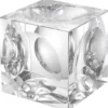 Casa Padrino Designer Deko Objekt Kristallglas Würfel 15 x 15 x H. 15 cm - Luxus Qualität