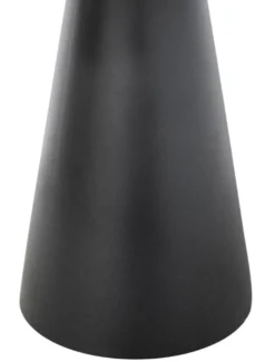 Casa Padrino Designer Esstisch Schwarz / Weiß 120 x H. 76 cm - Esszimmertisch