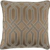 Casa Padrino Designer Kissen Braun 60 x 60 cm - Luxus Wohnzimmer Accessoires