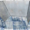 Casa Padrino Designer Konsole mit antikem Spiegelglas 125 x 54 x H. 100 cm - Designer Kollektion
