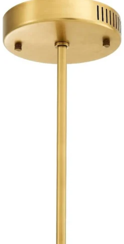 Casa Padrino Designer LED Kronleuchter Antik Messingfarben 82 x 78 x H. 82 cm - Moderner Luxus Kronleuchter - Luxus Möbel