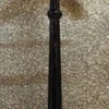 Casa Padrino Designer Luxus Garderoben Ständer New York im Banker Stil - Schwarz / Messing - H 129 cm