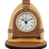 Casa Padrino Designer Luxus Uhr Cadance Day-Date Since 1909 Automatic - Messing & Braun - B 17 x T 12 x H 19 cm