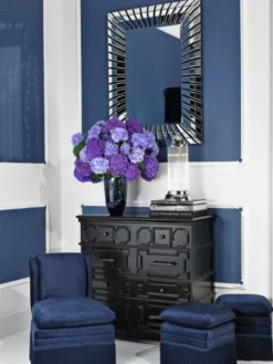 Casa Padrino Designer Mahagoni Kommode 107 x 51 x H. 101 cm - Luxus Qualität